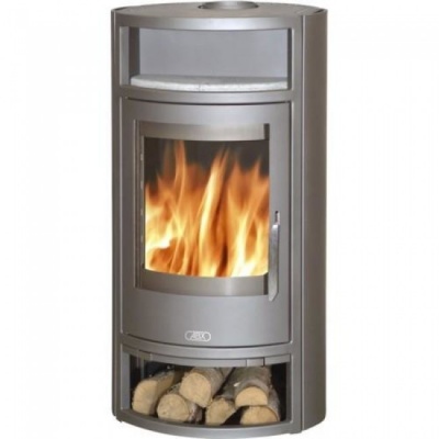 Печь-камин ABX Polar 6 (серая сталь)