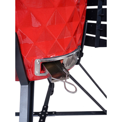 Гриль керамический Diamond Egg XL PRO Цвет: красный Гриль керамический Diamond Egg XL PRO Цвет: красный