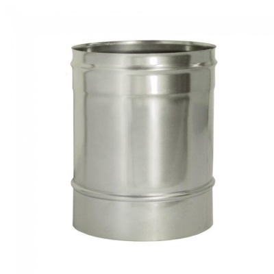 Труба Дымок 0.8 мм, L = 250 мм, d=300 мм