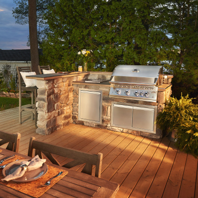 Встраиваемый газовый гриль Napoleon BIG-38