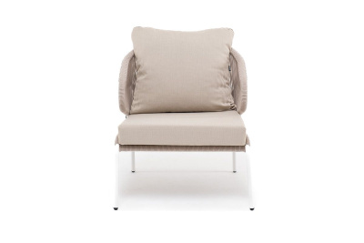 Кресло 4SIS Милан Цвет: белый, бежевый