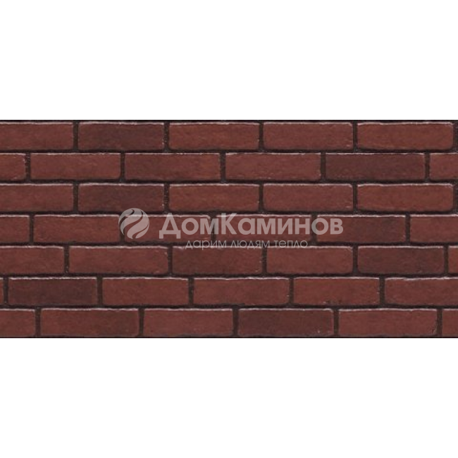 Панель NICHIHA фибро-цементная EFX3254, 455х1000х14 тёмный кирпич