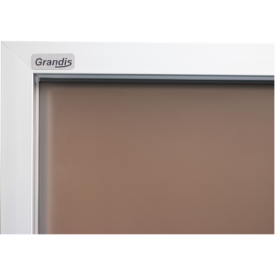 Дверь стеклянная, двухстворчатые Grandis GS 15x20 Дверь стеклянная, двухстворчатые Grandis GS 15x20