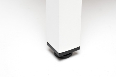 Журнальный столик 4SIS Канны из HPL 90х60х40 Цвет: Серый гранит, белый