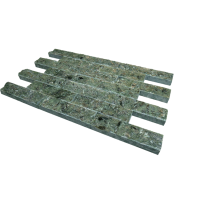 Плитка облицовочная Гефест 100х50х20 "рваный камень" серпентенит Плитка облицовочная Гефест 100х50х20 "рваный камень" серпентенит