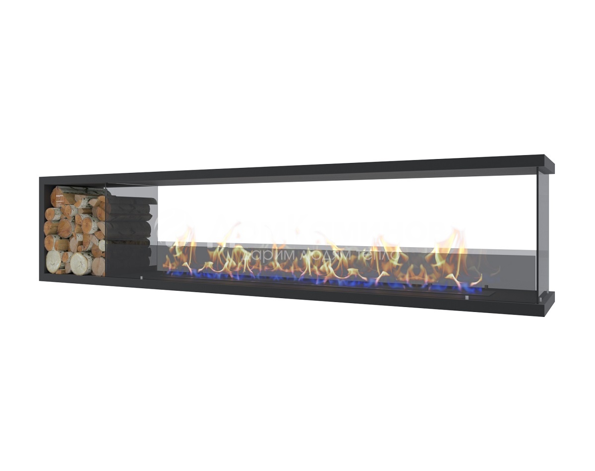 Торцевой биокамин Firebox 1800 Wood