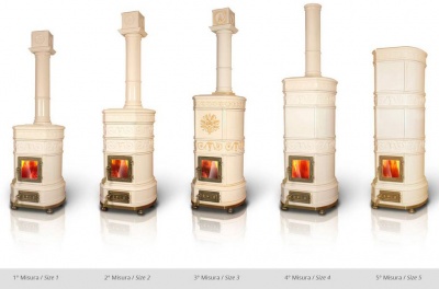 Изразцовая печь La Castellamonte GRAND OVALE Изразцовая печь La Castellamonte GRAND OVALE