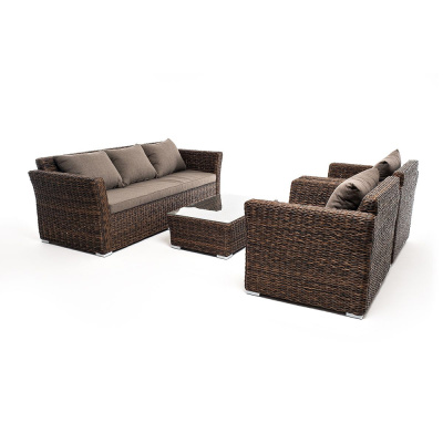 Комплект садовой мебели 4SIS Капучино (гиацинт) Цвет: коричневый Комплект садовой мебели 4SIS Капучино (гиацинт) Цвет: коричневый