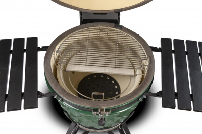 Гриль керамический Diamond Egg XL Цвет: зелёный Гриль керамический Diamond Egg XL Цвет: зелёный