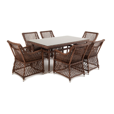 Обеденная группа 4SIS Латте Цвет: коричневый