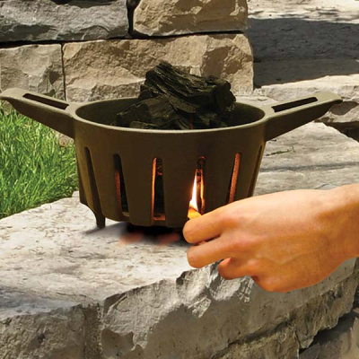 Корзина чугунная Broil King для удобного розжига угля