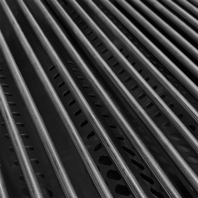 Газовый гриль B-Fire Bizon 2 (2 столика + тележка 55 см.), черный