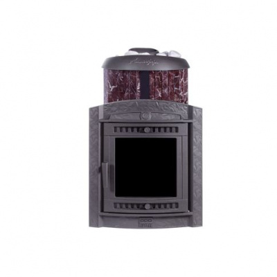 Банная печь Прометалл Атмосфера L в ламелях Россо Леванто Банная печь Прометалл Атмосфера L в ламелях Россо Леванто